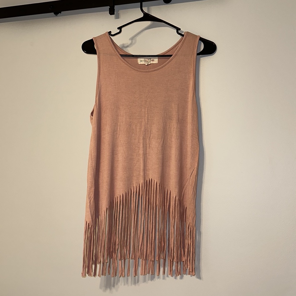Fringe Tank Top